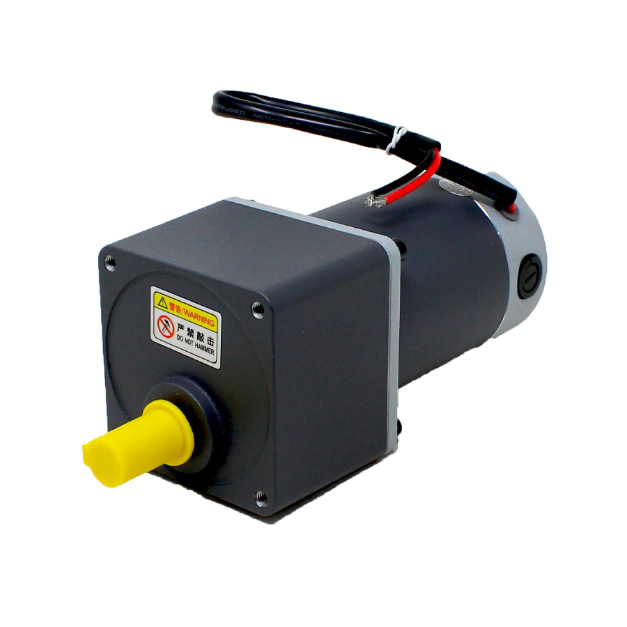 Orange High Torque DC Gear Motor 24V 23RPM 147KG,CM