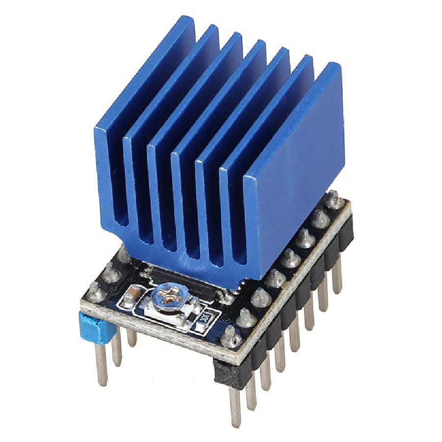 LV8729 6V-36V Ultra Quiet 4-layer Substrate Stepper Motor Driver with Heatsink for 3D Printer