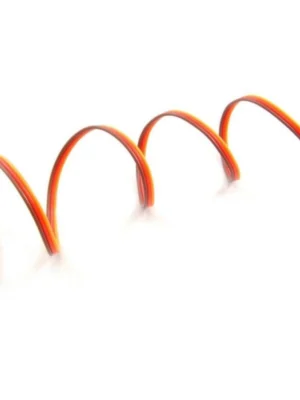 SafeConnect Flat 45CM 22AWG Servo Lead Extension (JR) Cable with Self Locking Hook – 1PCS