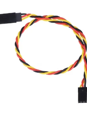 SafeConnect Twisted 15CM 22AWG Servo Lead Extension (JR) Cable with Self Locking Hook