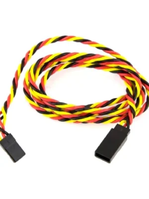 SafeConnect Twisted 60CM 22AWG Servo Lead Extension (JR) Cable