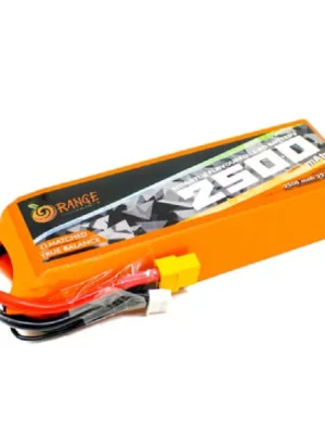 Orange 2500mAh 6S 35C/70C (22.2V) Lithium Polymer Battery Pack