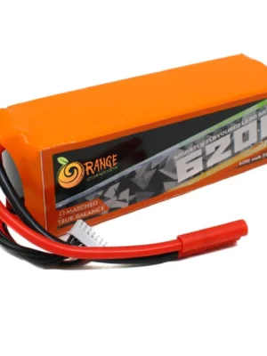 Orange 6200mAh 6S 25C/50C (22.2V) Lithium Polymer Battery Pack
