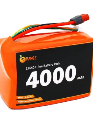 Orange ICR 18650 18.5V 4000mAh 3C 5S2P Li-Ion Battery Pack