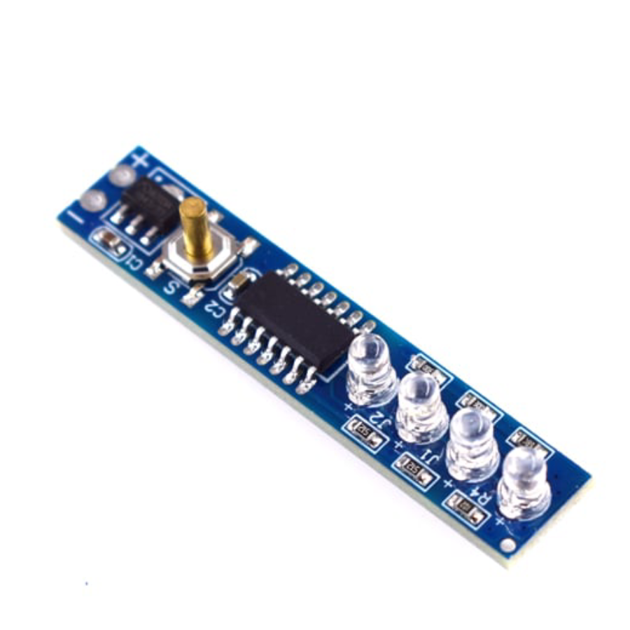 4S 18650 Lithium Battery Capacity Indicator Module Level Tester LED