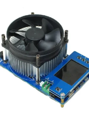 Black 2.4 Inch 150W DC USB Electronic Load Battery Tester Discharge Charge Power Supply Meter