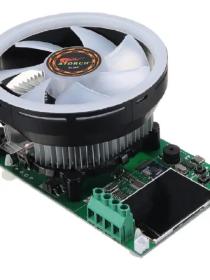 White ATORCH-DL24P 2.4 Inch 180W DC USB Electronic Load Battery Tester