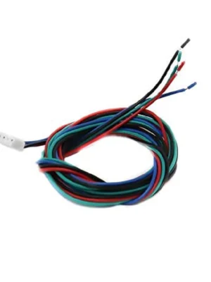 Pure Copper 1000mm Cable without Connector for NEMA17 Stepper Motor