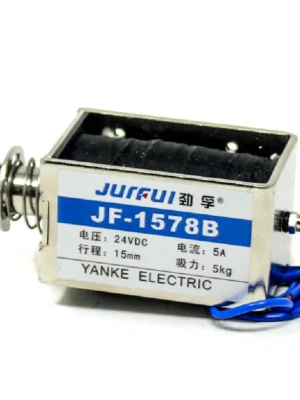 DC24V 50N 15mm Push Pull Solenoid Electromagnet