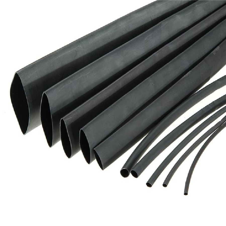 Heat Shrink Sleeve 1mm Black 5meter Industrial Grade WOER (HST)
