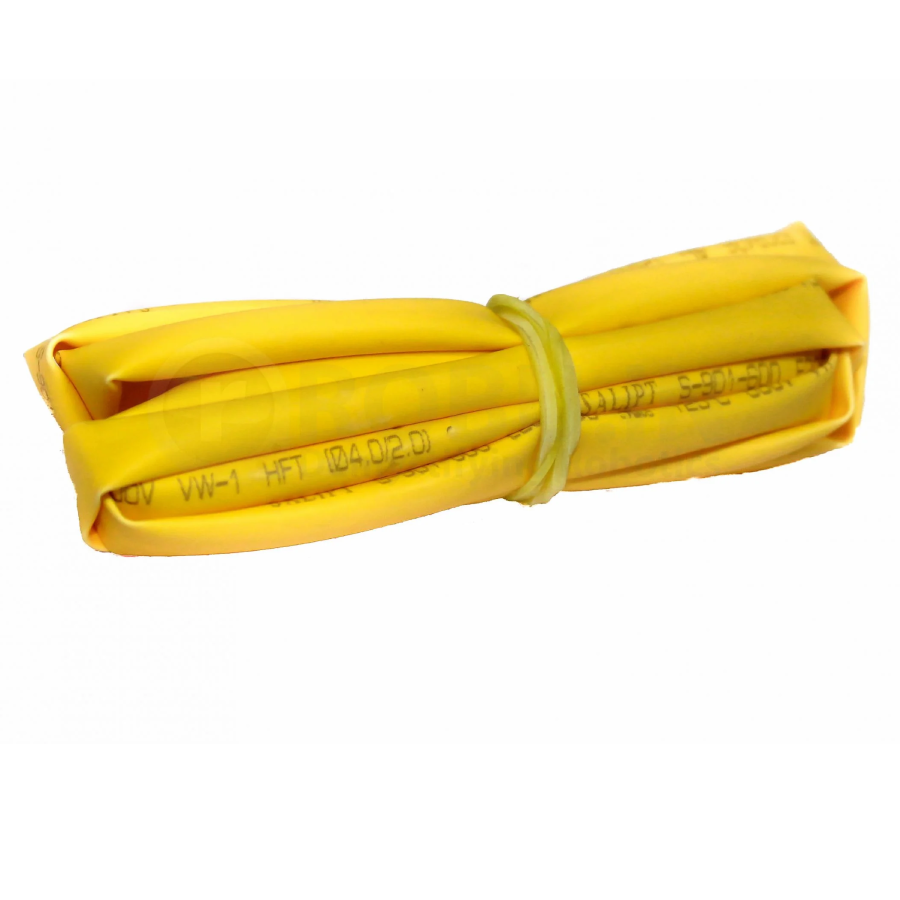 Heat Shrink Sleeve 3mm Yellow 3meter Industrial Grade WOER (HST)
