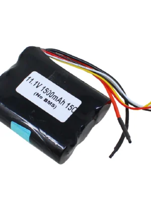 Orange ISR 18650 11.1V 1500mAh 15C 3S1P Li-Ion Battery Pack (No BMS)