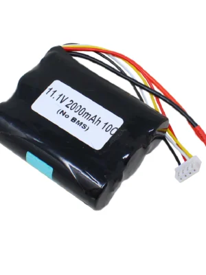 Orange ISR 18650 11.1V 2000mAh 10C 3S1P Li-Ion Battery Pack (No BMS)