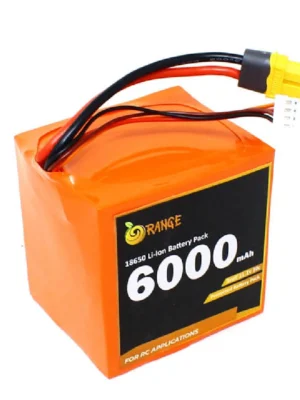 Orange ISR 18650 11.1V 6000mAh 10C 3S3P Li-Ion Battery Pack
