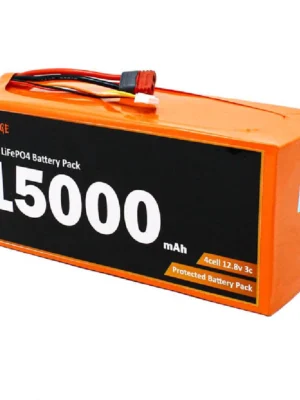Orange IFR 18650 12.8V 15000mAh 3C 4S10P LiFePO4 Battery Pack