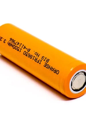 Orange A Grade IFR18650 1500mAh (3c) LiFePO4 Battery