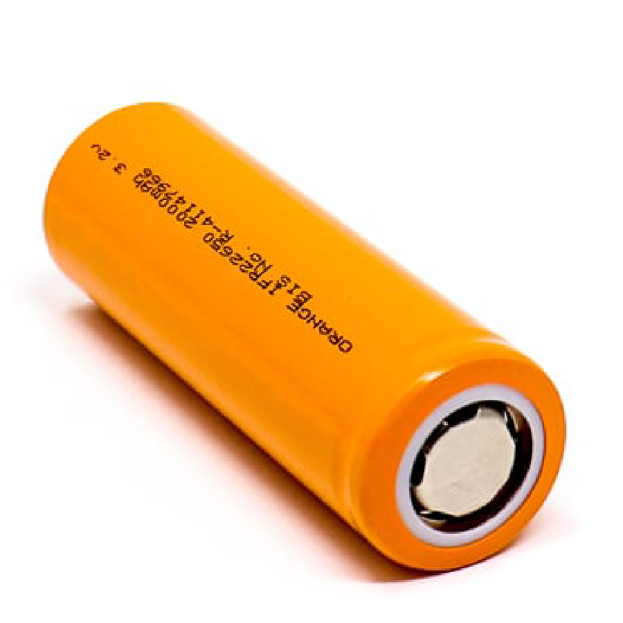 Orange A Grade IFR22650 2000mAh (3c) LiFePO4 Battery