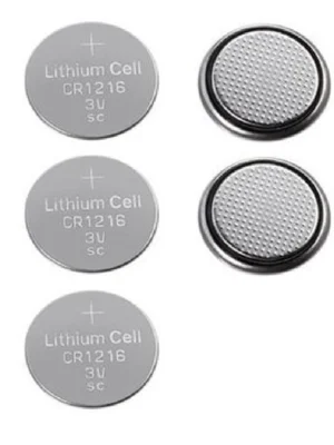 Panasonic CR-1216 3V Lithium Coin Battery -5 Pcs.
