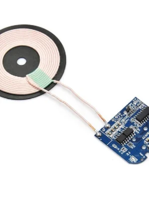 DC 5V Qi Standard Micro USB Input PCBA Circuit Board With Coil for Wireless Phone Charging (Transmitter)