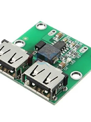Dual USB Output 9V/12V/24V to 5V 3A DC-DC Car Charging Voltage-Stabilizer Module