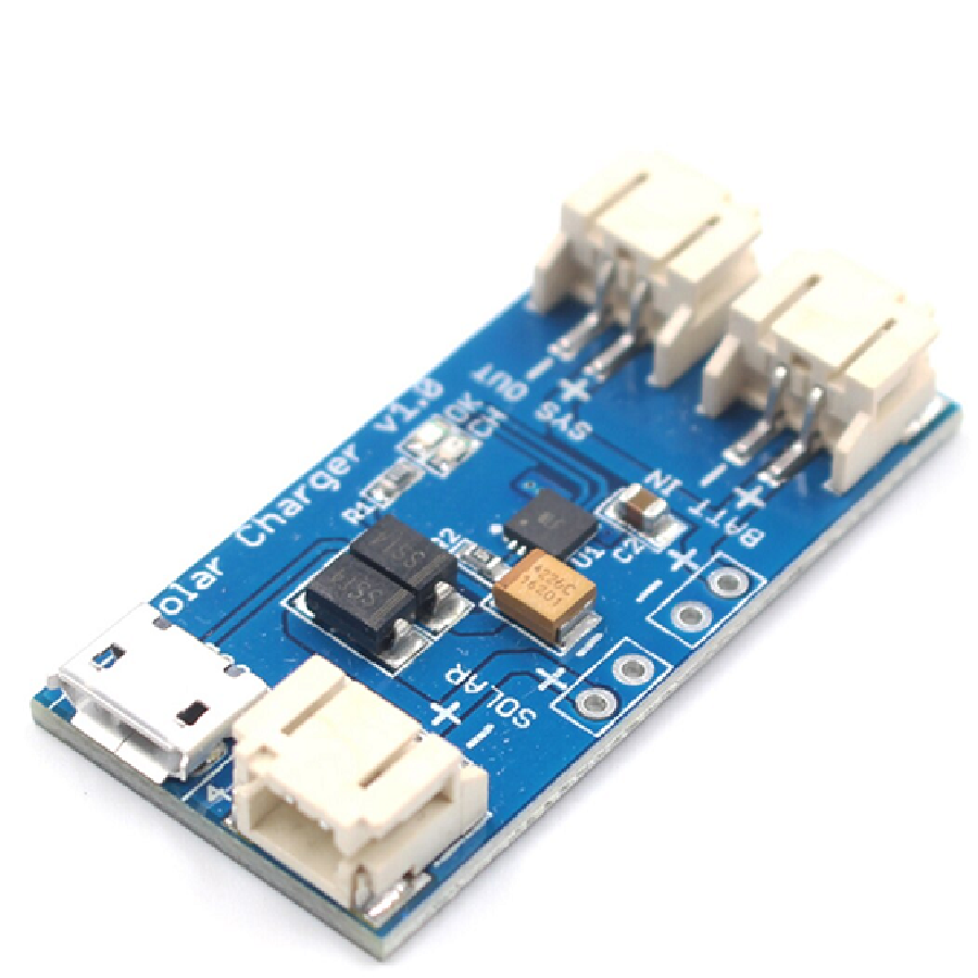 Mini Solar Lipo Charger Board