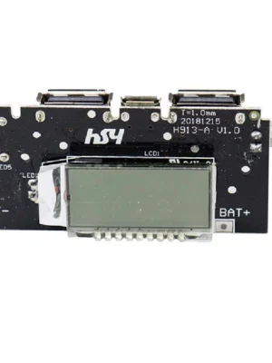 Mobile Power Boost DIY 18650 Lithium Battery Digital Dual USB